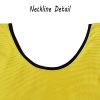 12 Pack Scrimmage Training Vest, Sports Pinnies, Practice Jerseys, Practice Vest for Adult Youth Kids.