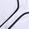 41Awqv9r8GL.jpg Mens Button Down Plain Baseball Jersey, Blank Softball Team Uniform, Hip Hop Hipster Short Sleeve Active Shirts