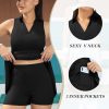 Tennis Dress for Women,Golf Dresses with Built in Shorts with 4 Pockets for Sleeveless Athletic Workout Dress