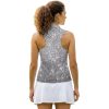 41Hj84mTvL.jpg 2025 Golf Shirts for Women Sleeveless Collared Button Tennis Shirt Lightweight Golf Tank Tops Clothes