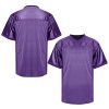 41N4eilvkkL.jpg Blank Football Jersey,Men's 90s Hip Hop for Party Practice Sports T-Shirt Black White Red Green S-3XL