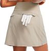 41Pdn6KJoiL.jpg Golf Skorts Skirts for Women with 5 Pockets Women's High Waisted Lightweight Athletic Skirt for Tennis Running