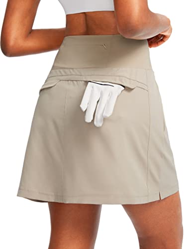 41Pdn6KJoiL.jpg Golf Skorts Skirts for Women with 5 Pockets Women's High Waisted Lightweight Athletic Skirt for Tennis Running