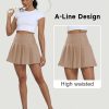 41QeGzOCf7L.jpg Pleated Skirts for Women Tennis Skirt with Shorts High Waisted Mini Skirt Athletic Golf Skirts Uniform Cheer Dress