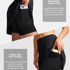 41QzN8dtwzL.jpg 19" Golf Skorts Skirts for Women Zipper Pockets Knee Length Skort Women's High Waist Athletic Tennis Skirt