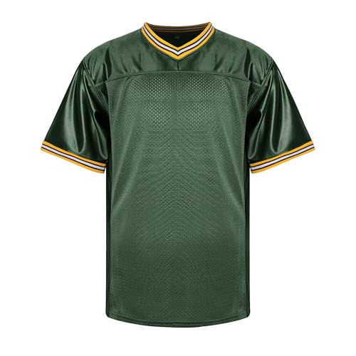 41RTxfMyJqL.jpg Blank Football Jerseys for Men,Mesh Polyester Plain Football Shirt Pullover Sports Clothing S-3XL Black White Grey