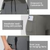 41TMau6uRWL.jpg 14" 20" Women's Hiking Cargo Skorts Skirts with Zipper Pockets Knee Length