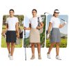 Women's Skorts Skirts Hiking Cargo Skorts Pockets 19" Knee Length Long Athletic Quick Dry Skirts UPF 50