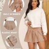41UwwBIIv7L.jpg Pleated Skirts for Women Tennis Skirt with Shorts High Waisted Mini Skirt Athletic Golf Skirts Uniform Cheer Dress