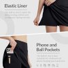 41WBe9y06GL.jpg Women's Golf Skirts with 5 Pockets High Waisted Skorts Tennis Athletic Running