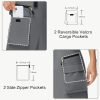 41YiA3pJptL.jpg 14" 20" Women's Hiking Cargo Skorts Skirts with Zipper Pockets Knee Length