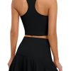 Tennis Dress for Women with Shorts and Pockets Racerback Golf Workout Outfits