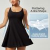 Tennis Dresses for Women Athletic Dress with Shorts Underneath Workout Dress with Pockets Summer Golf Outfits