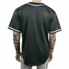 41bLIr6gEfS.jpg Black Custom Baseball Jersey for Men Full Button Mesh Embroidered Team Name & Numbers S-8XL