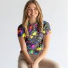 Womens Golf Shirt Short Sleeve Funny Golf Shirts for Woman Tennis Outfit