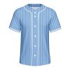 41eXz4X2ZZL.jpg Men Baseball Jersey Solid Shirts Plain Casual Button Down Short Sleeves T-Shirt Sports Uniform S-2XL