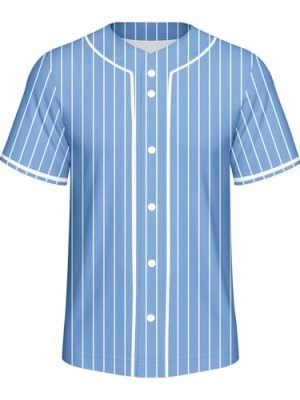 Men Baseball Jersey Solid Shirts Plain Casual Button Down Short Sleeves T-Shirt Sports Uniform S-2XL