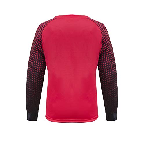 Soccer Goalie Shirt, Padded Goalkeeper Jersey, Youth and Adult Sizes