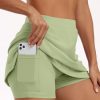 Women's Mini Tennis Skirt with Shorts Underneath 2025 Athletic Workout Cute Golf Skorts Trendy Summer Gym Clothes