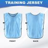 Training Vest Soccer Sports Team Practice Jersey for Youth Teen Basketball Football