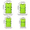 Soccer Pinnies Scrimmage Vests (12 Pack) Sports Jersey for Youth Adult