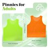 41gFdQ0UZkL.jpg 12 Pcs Soccer Pinnies,Team Pennies Jersey Scrimmage Vest Sports Practice Mesh Basketball Vest for Adults Youth