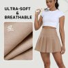 41gv4myjmRL.jpg Pleated Skirts for Women Tennis Skirt with Shorts High Waisted Mini Skirt Athletic Golf Skirts Uniform Cheer Dress