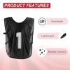 41iMSh4A5BL.jpg Soccer Training Vest, 12 Pack Team Sports Pinnies Reversible Numbered Soccer Practice Pennies Jerseys Bibs with Belt for Adult,
