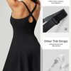 Tennis Dresses for Women Athletic Dress with Shorts Underneath Workout Dress with Pockets Summer Golf Outfits