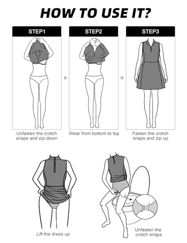 41miYygNAlL.jpg Tennis Dress Golf Dress for Women, Athletic Dress with Built in Shorts and Pockets for Sleeveless Workout Active Dresses