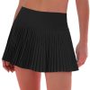41mw4pBiZzL.jpg Pleated Tennis Skirt for Women with Shorts Women's Skirts High Waisted Golf Skirts Workout Athletic Skort Skorts