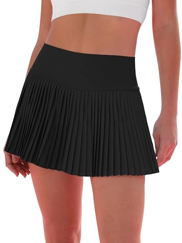 41mw4pBiZzL.jpg Pleated Tennis Skirt for Women with Shorts Women's Skirts High Waisted Golf Skirts Workout Athletic Skort Skorts