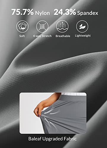 Women's Skorts Skirts Hiking Cargo Skorts Pockets 19" Knee Length Long Athletic Quick Dry Skirts UPF 50