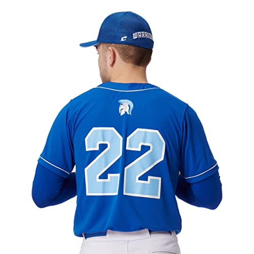 41ohQIEvUtL.jpg Men's Heater 2-Button Piped Baseball Jersey