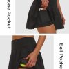 41olEivLywL.jpg Women's Tennis Skirt Pleated Golf Skirts with Pockets Shorts Athletic Skort for Pickleball Sports Outfits
