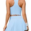 41pjdW7XbL.jpg Tennis Outfits for Women Racerback Golf Activewear Exercise Workout Dress