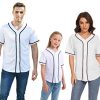 41qXZkInDaL.jpg Family Matching Outfits Baseball Shirts Mommy and Me Daddy Summer Sports Casual Short Sleeve T-Shirt
