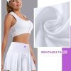 41qc1vh96SL.jpg Women's Tennis Skirt Shorts Pleated High Waisted Golf Skorts with Pockets Workout Athletic Casual Outfit Clothes