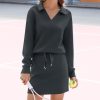 Two Piece Sets for Women 2024 Casual Tracksuit Sweatshirt Skorts Matching Set Lounge Tennis Jogger Sweat Suit