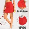 41s2eHk0uEL.jpg Women's Active Athletic Skort Lightweight Tennis Skirt for Women Summer Golf Workout Running Sports Skorts with Pocket