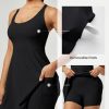 Tennis Dresses for Women Athletic Dress with Shorts Underneath Workout Dress with Pockets Summer Golf Outfits