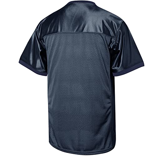 41sa1CEW9KL.jpg Blank Football Jersey,90s Hip Hop Sports Mesh Practice Plain Football Shirt