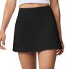 41t8yKinnYL.jpg Hugcurve Tennis Skirts for Women with Inner Pockets High Waisted Athletic Skorts for Running Golf Workout Sports