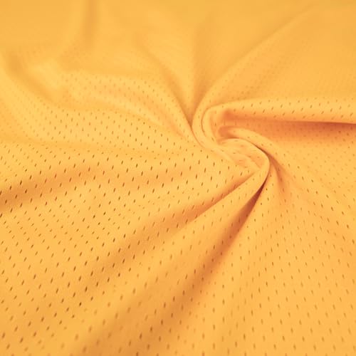 Blank Baseball Jersey Shirt for Men Mesh Plain Casual Short Sleeves Button Down T-Shirt
