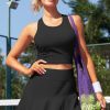 Tennis Dress for Women with Shorts and Pockets Racerback Golf Workout Outfits