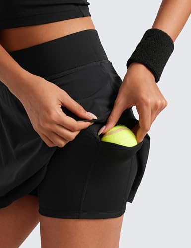 41wE75NTiqL.jpg Tennis Skirt for Women High Waisted Flowy Golf Pickleball Athletic Casual A Line Skorts with Pockets