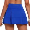 41wv-CGlCyL.jpg Womens Tennis Skirt with Shorts Pleated Golf Skirt High Waist Pickleball Skirts Athletic Skorts with Pockets