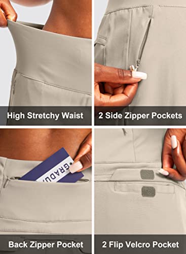 41yDEINMv4L.jpg Golf Skorts Skirts for Women with 5 Pockets Women's High Waisted Lightweight Athletic Skirt for Tennis Running