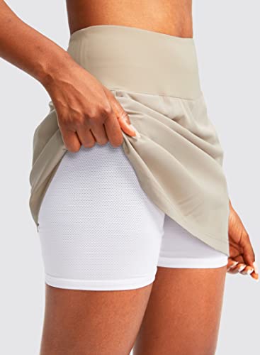 41ycnUJQaL.jpg Golf Skorts Skirts for Women with 5 Pockets Women's High Waisted Lightweight Athletic Skirt for Tennis Running