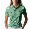 Womens Golf Shirt Funny Golf Shirts for Woman Short Sleeve Shirts for Tennis